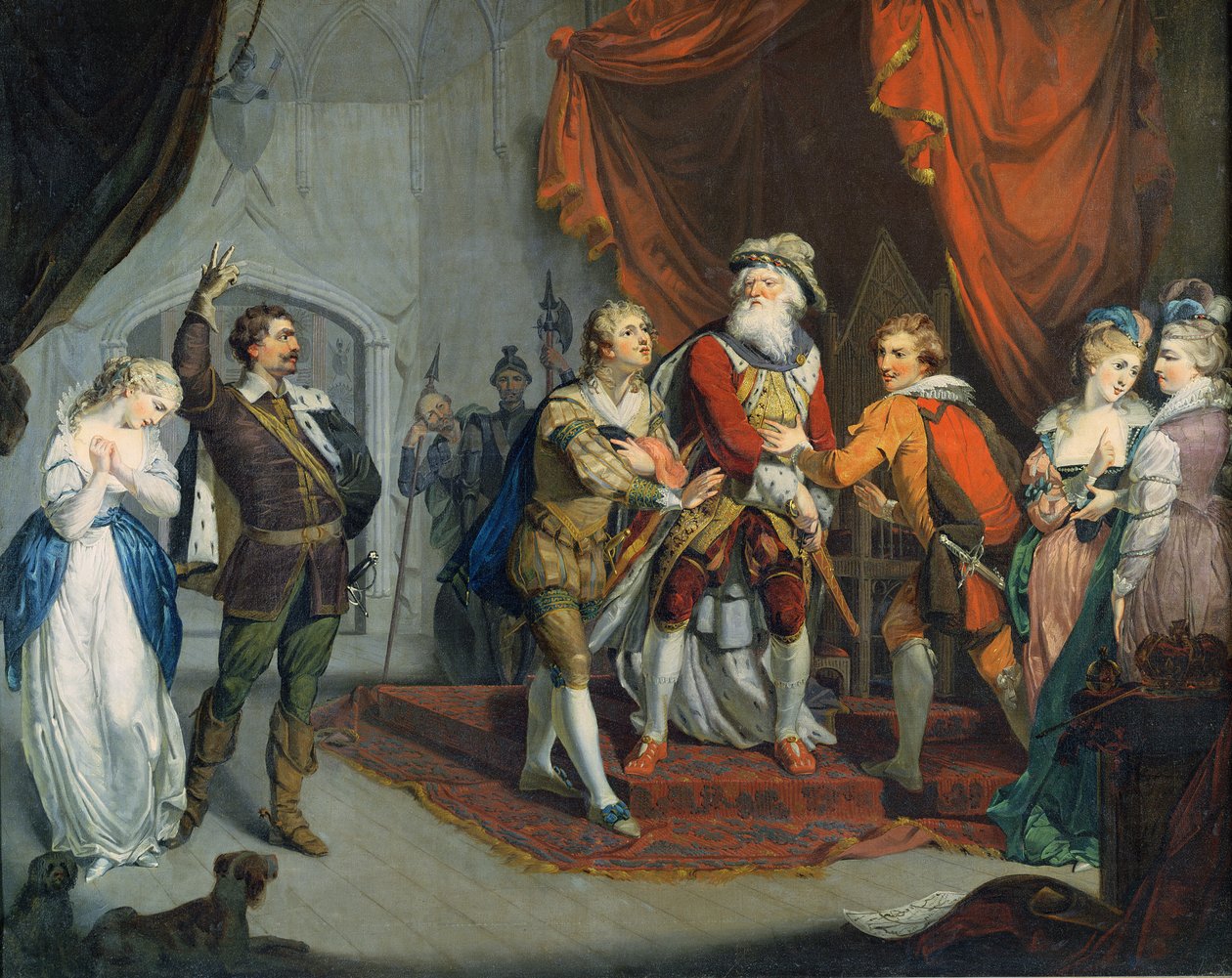Cordelia Cordelia Championed pelo conde de Kent, do 